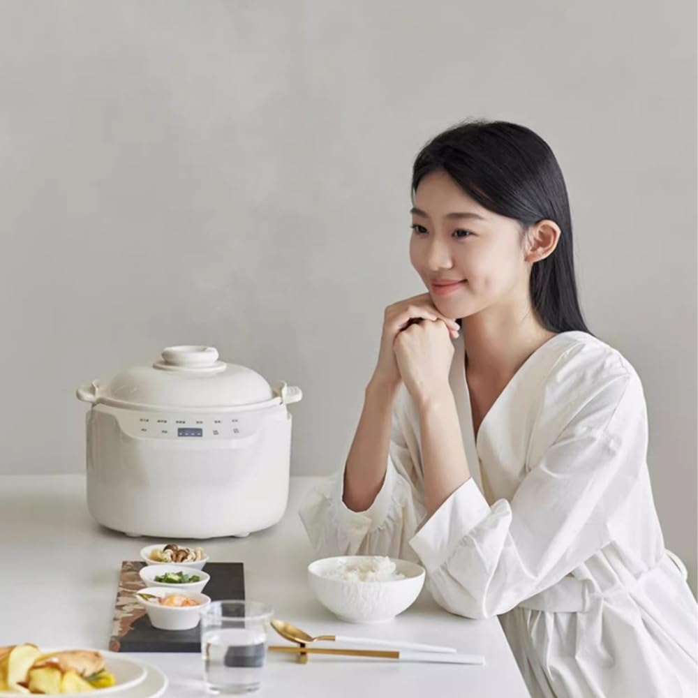 Amazon | Kirnuo 智能炊飯器 土鍋風セラミック内釜 2-5L 2-5人用